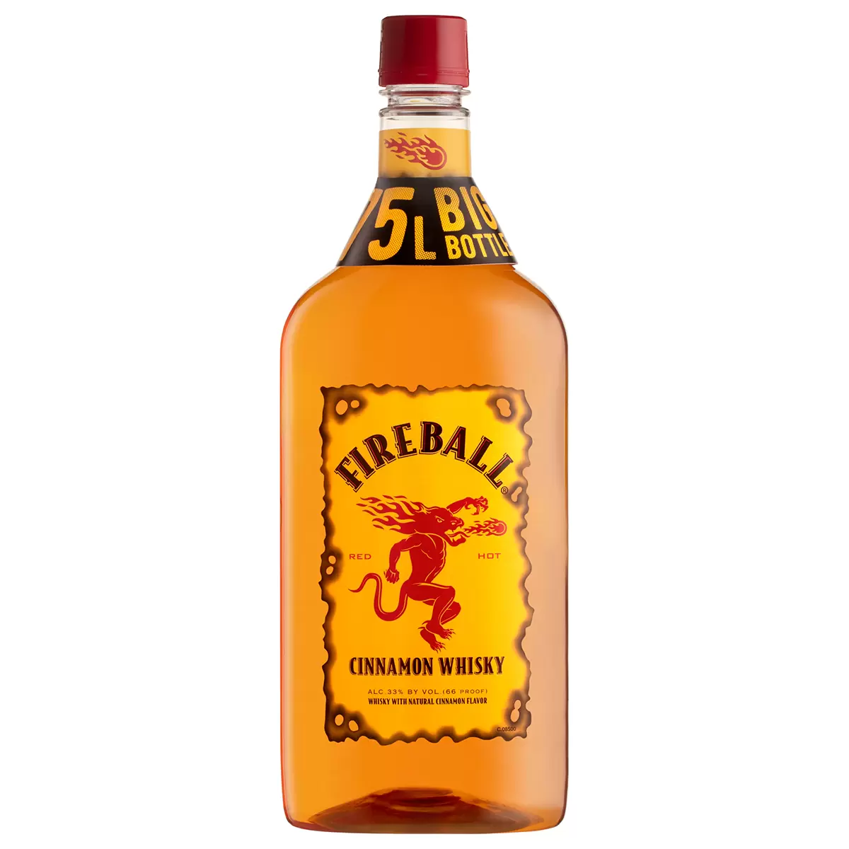 Fireball Cinnamon Flavoured Whisky 1.75L