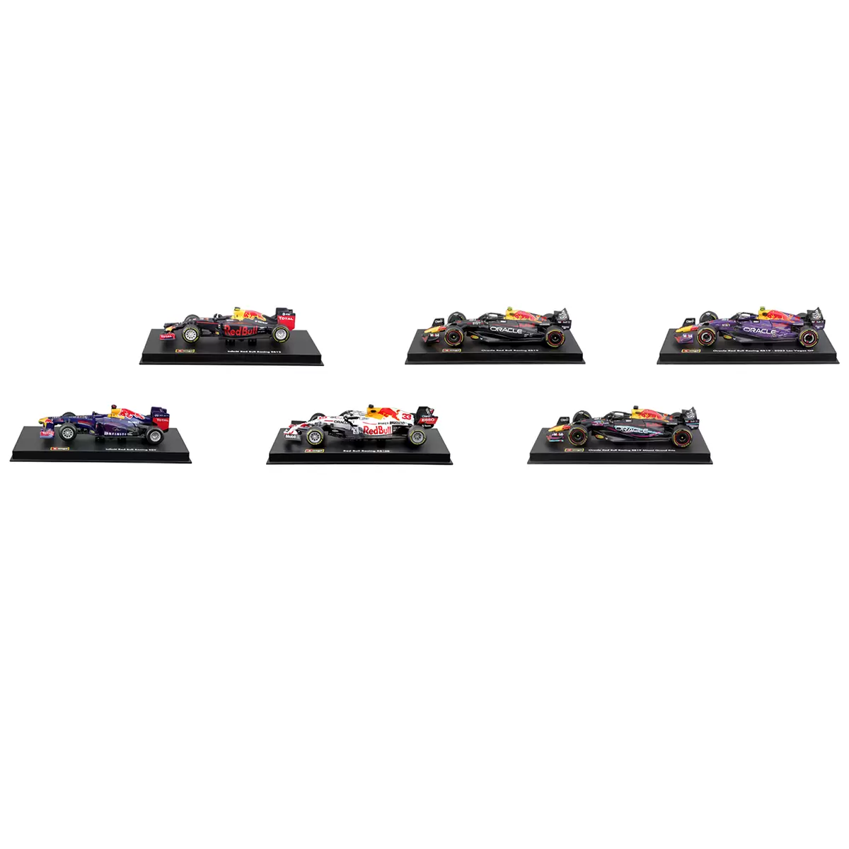 Maisto 1:43 Formula Racing Die Cast 6 Pack Red Bull