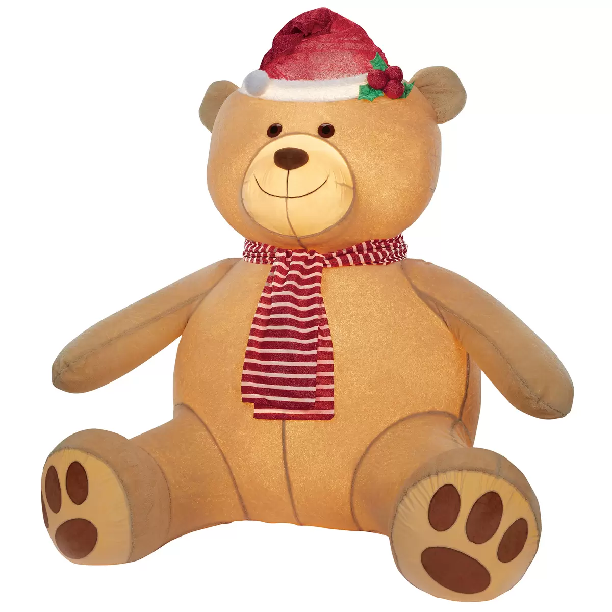 Plush Inflatable Teddy Bear with Lights