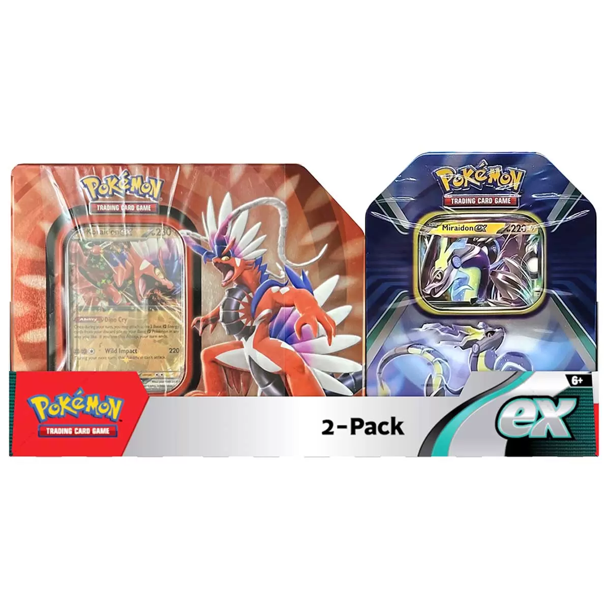 Pokemon V Tin And Window Tin Miraidon