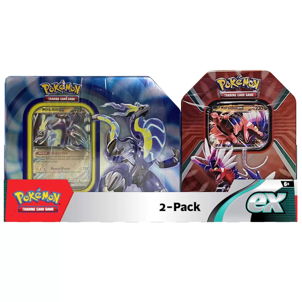 Pokemon V Tin And Window Tin Koraidon