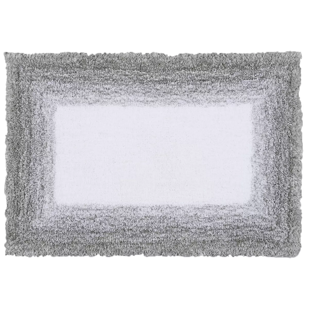 Riviera Homes Bath Mat 2 Pack Silver