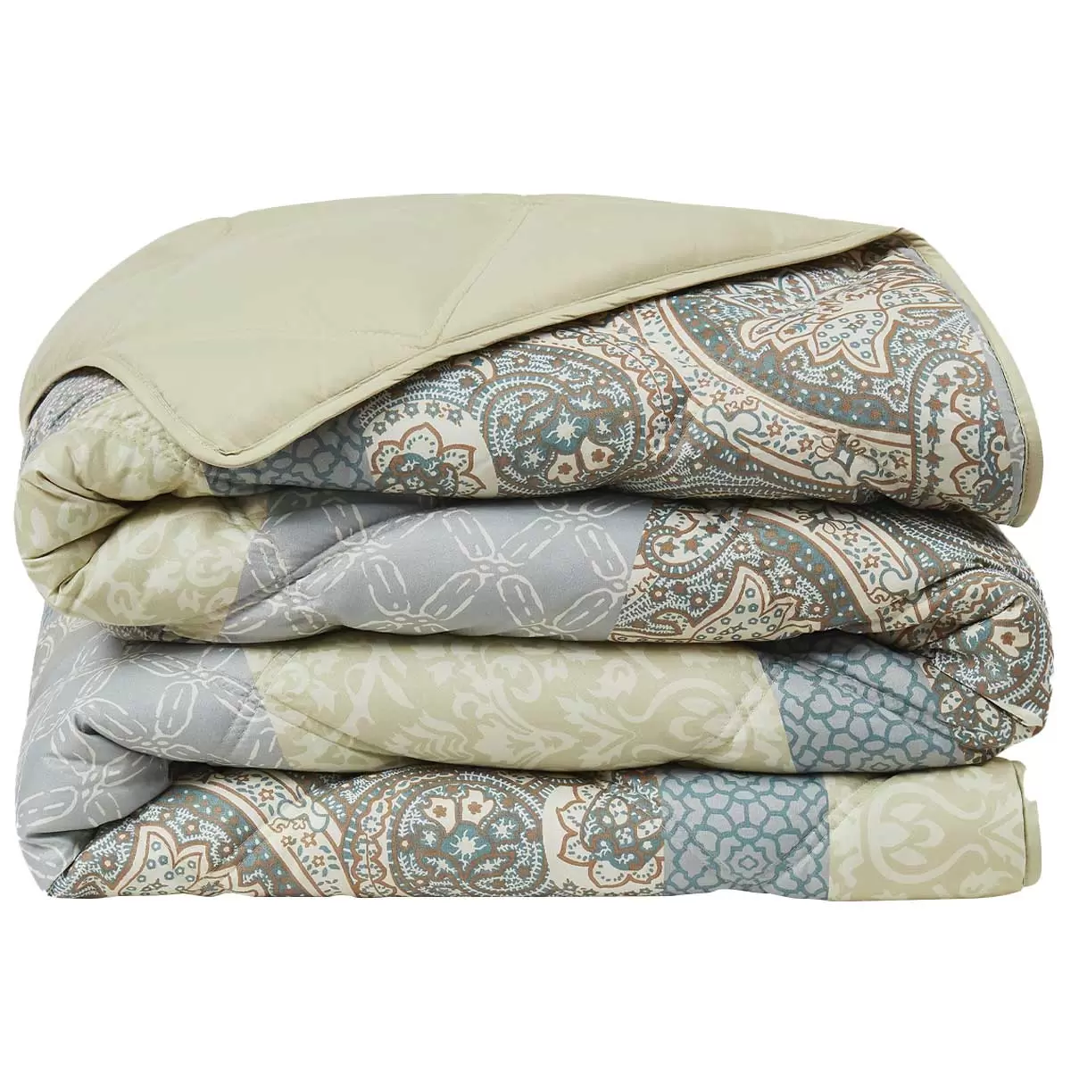 Season's Collection Down Alternative Blanket King Khaki