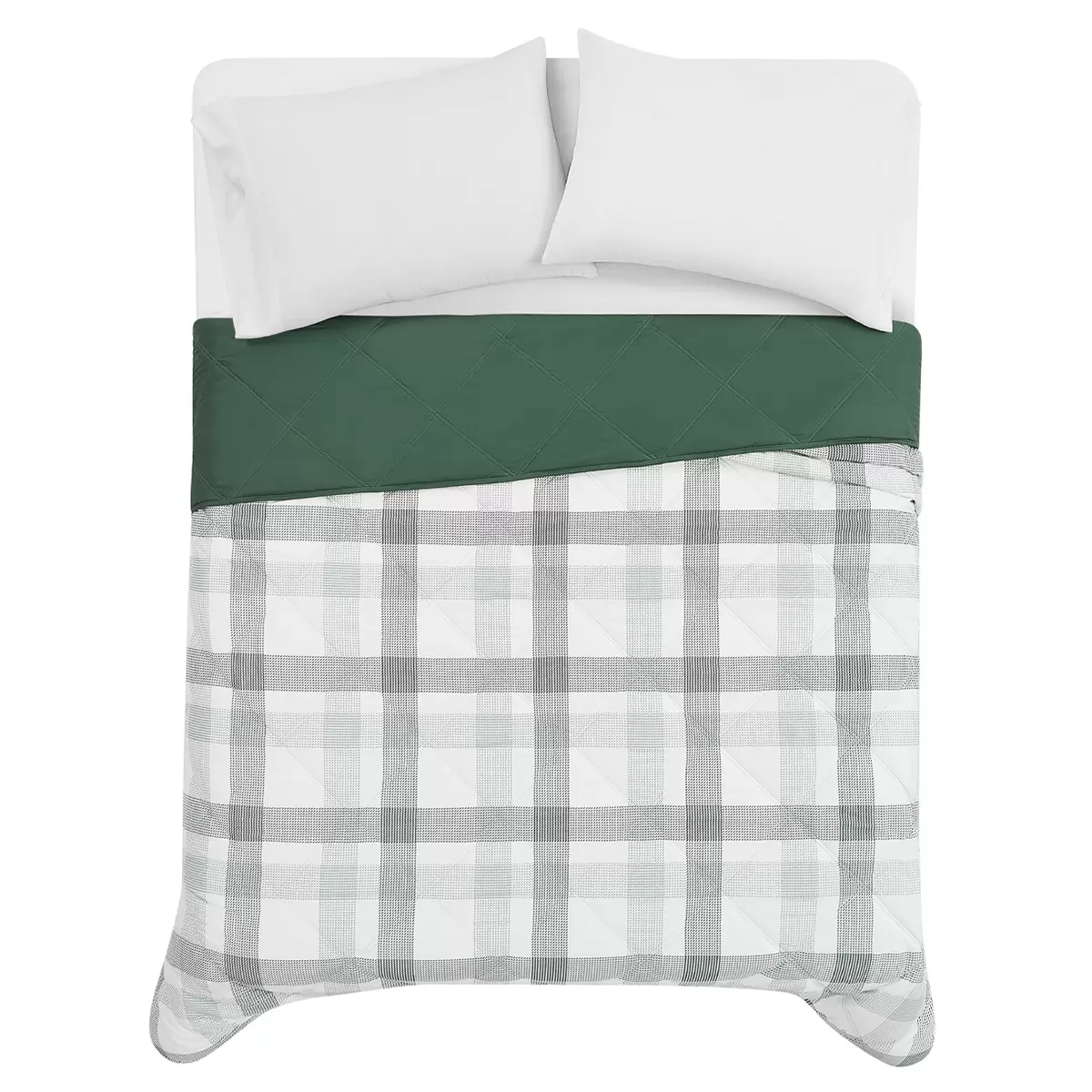 Season's Collection Down Alternative Blanket Queen Green