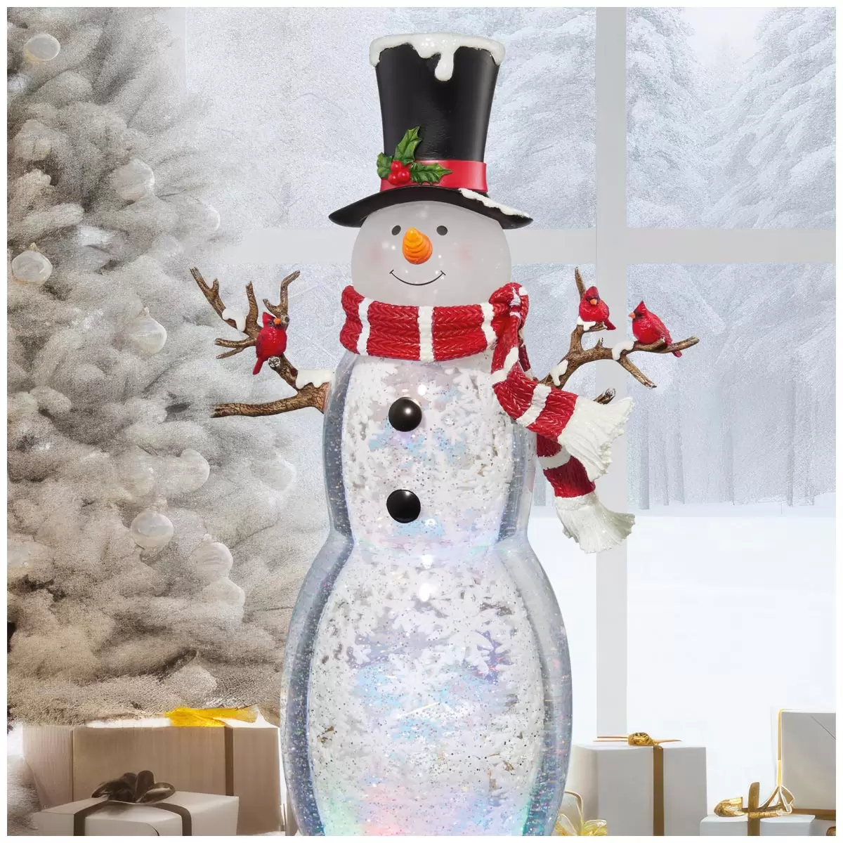 Snowman Lantern