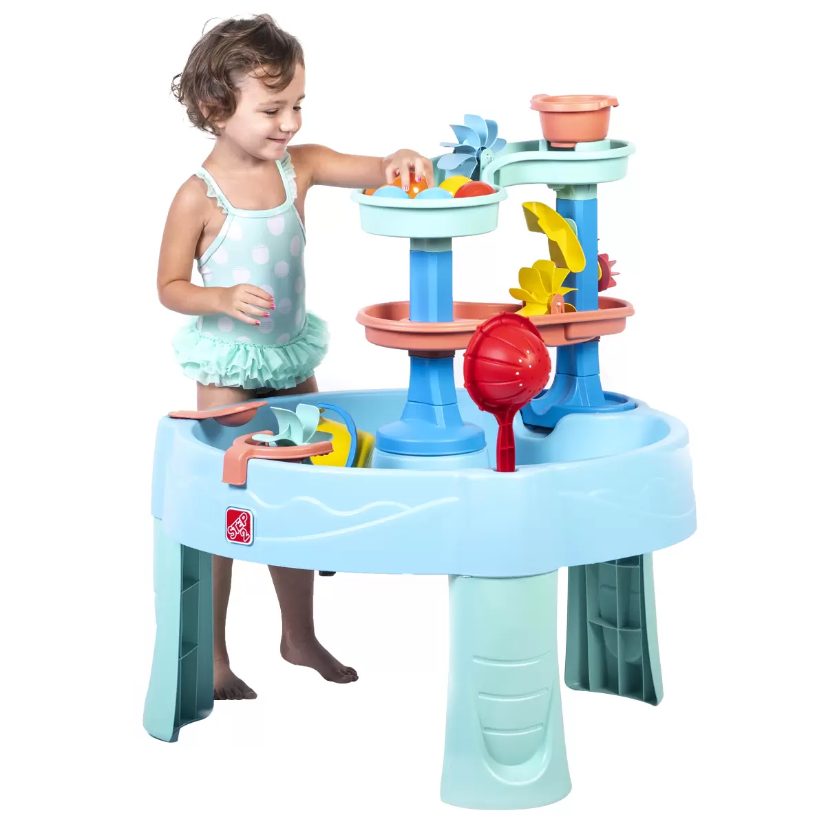 Step 2 Double Spin And Showers Water Table