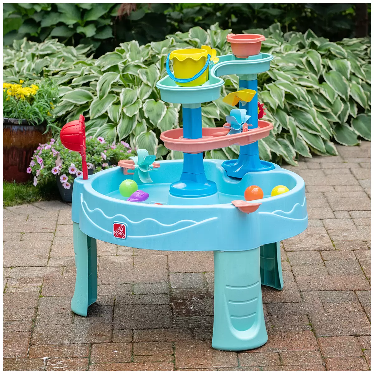 Step 2 Double Spin And Showers Water Table