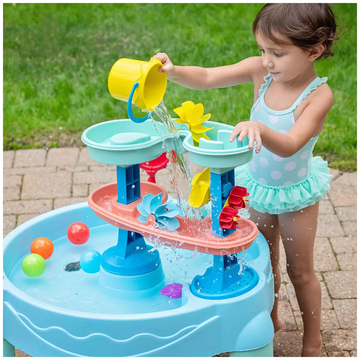 Step 2 Double Spin And Showers Water Table