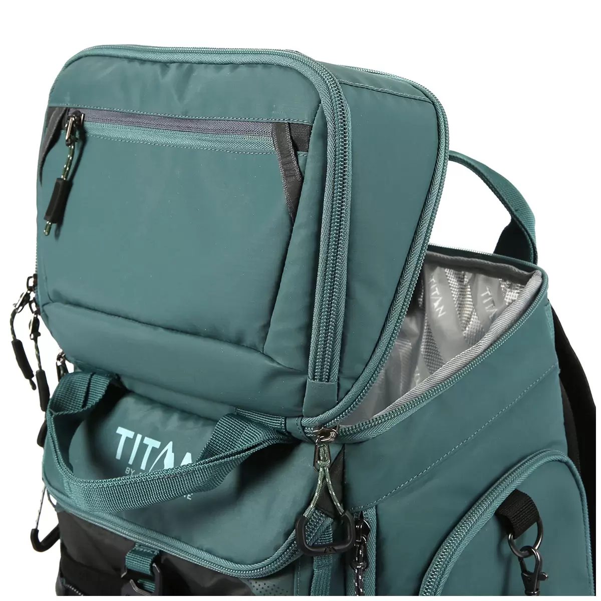 Titan 26 Can Backpack Cooler With Ice Walls Spruce