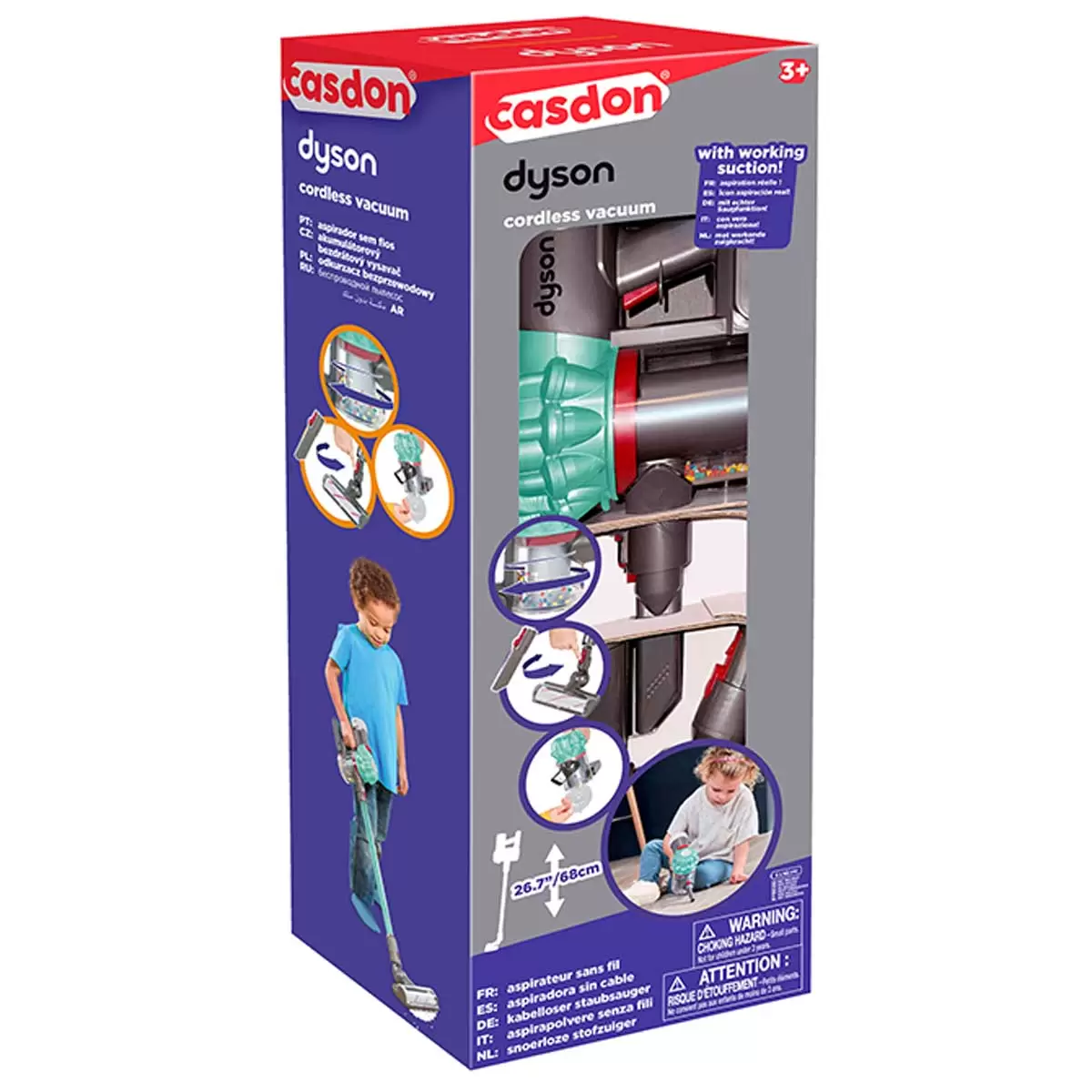 Dyson Cordless Toy Vacuum Cleaner Teal