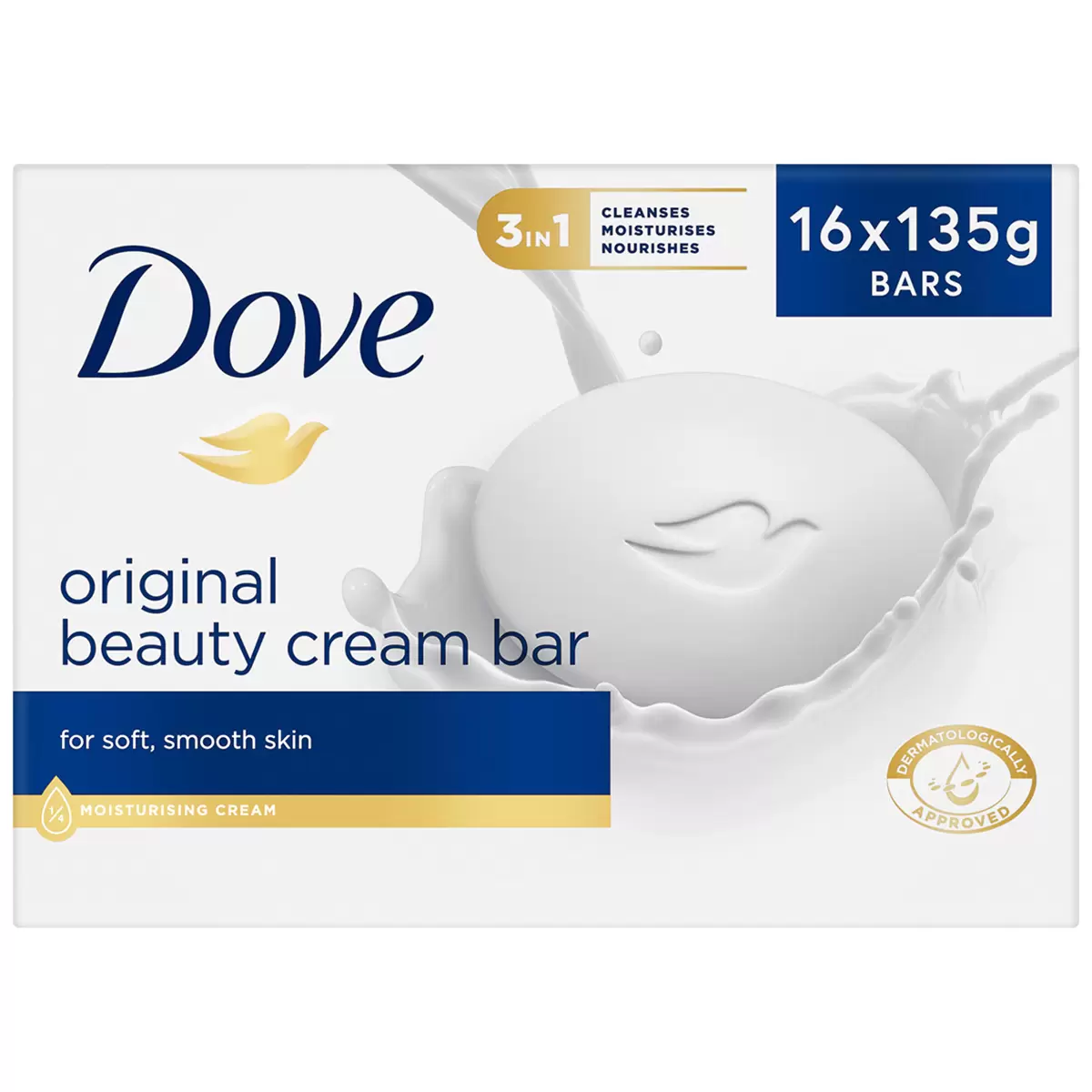 Dove Bar Soap 16 x 135 gram