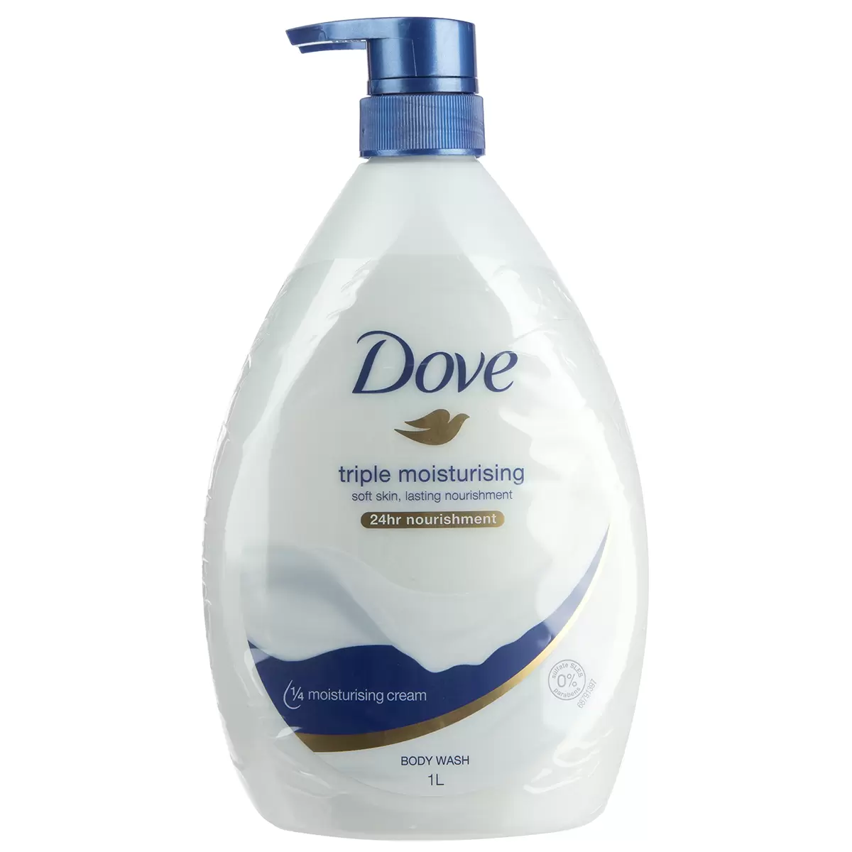 Dove Triple Moisturising Body Wash 2 x 1L