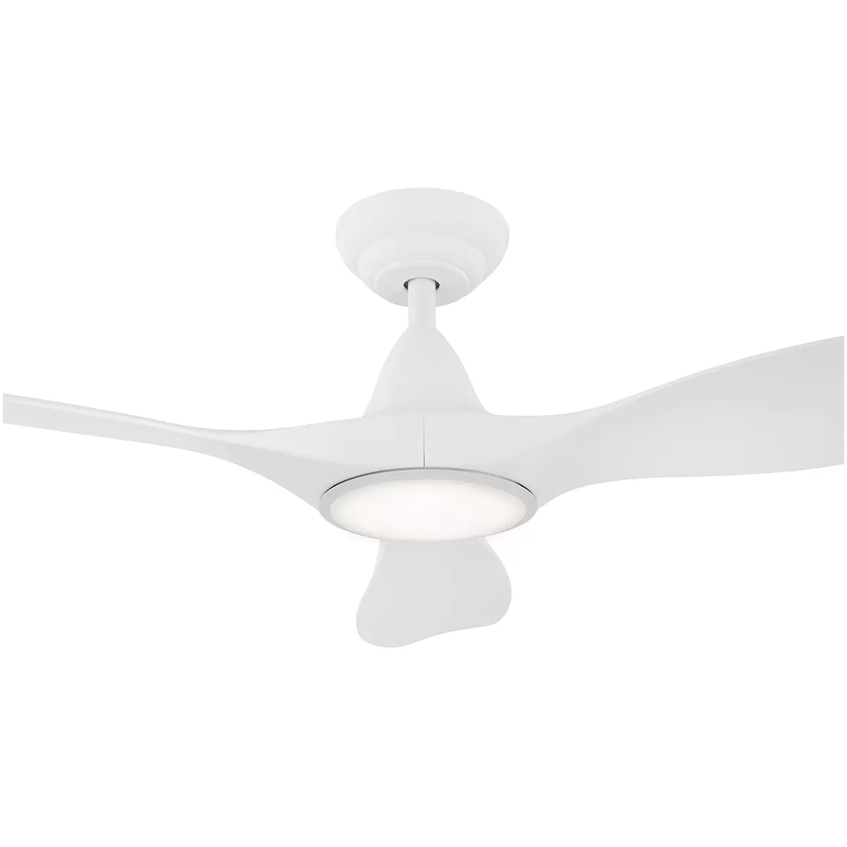 EGLO Noosa 116cm DC Fan 18W Tri-Colour Led Light White