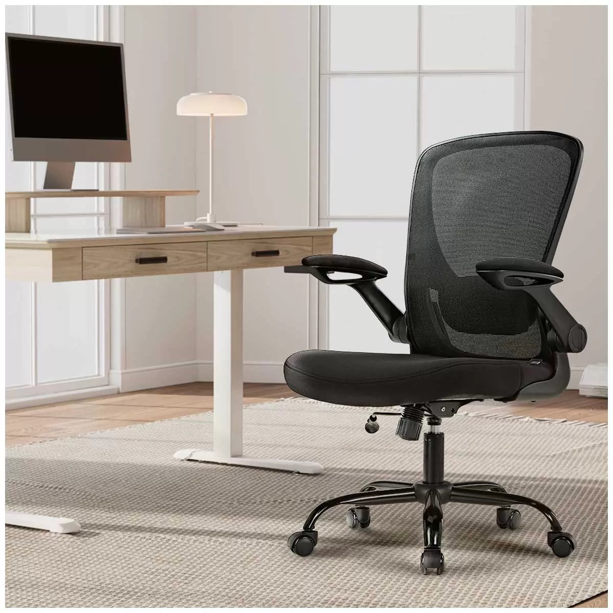 Eureka OC06 Onyx Ergonomic Task Chair Black