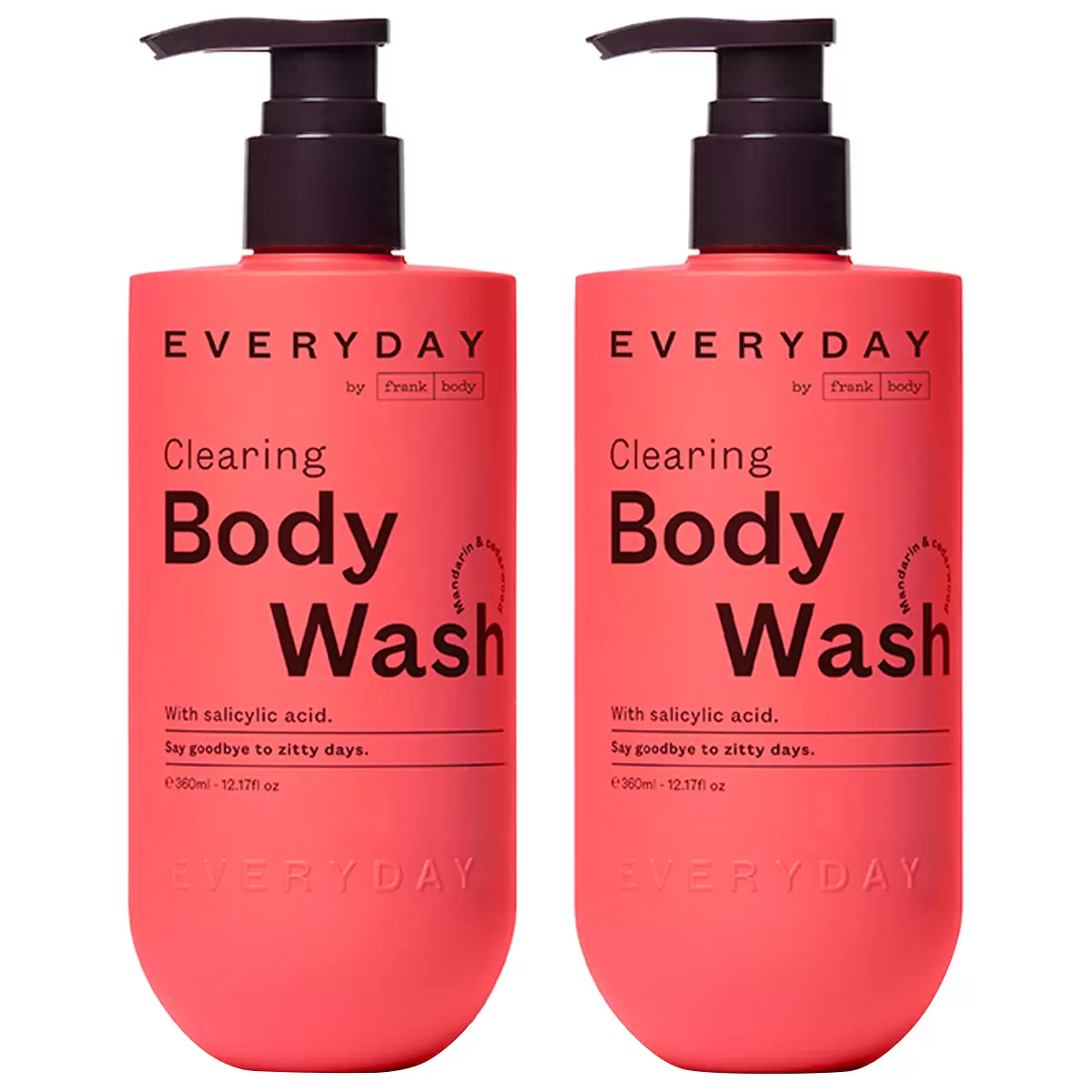 Frank Body Clearing Body Wash 2 x 360ml