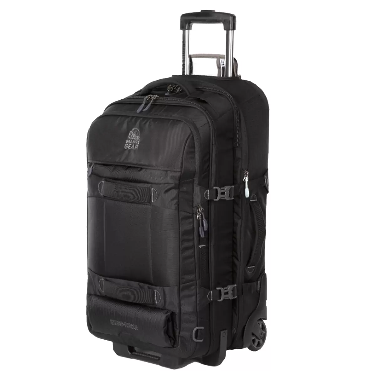 Granite Gear Large Wheeled Duffel Bag Black