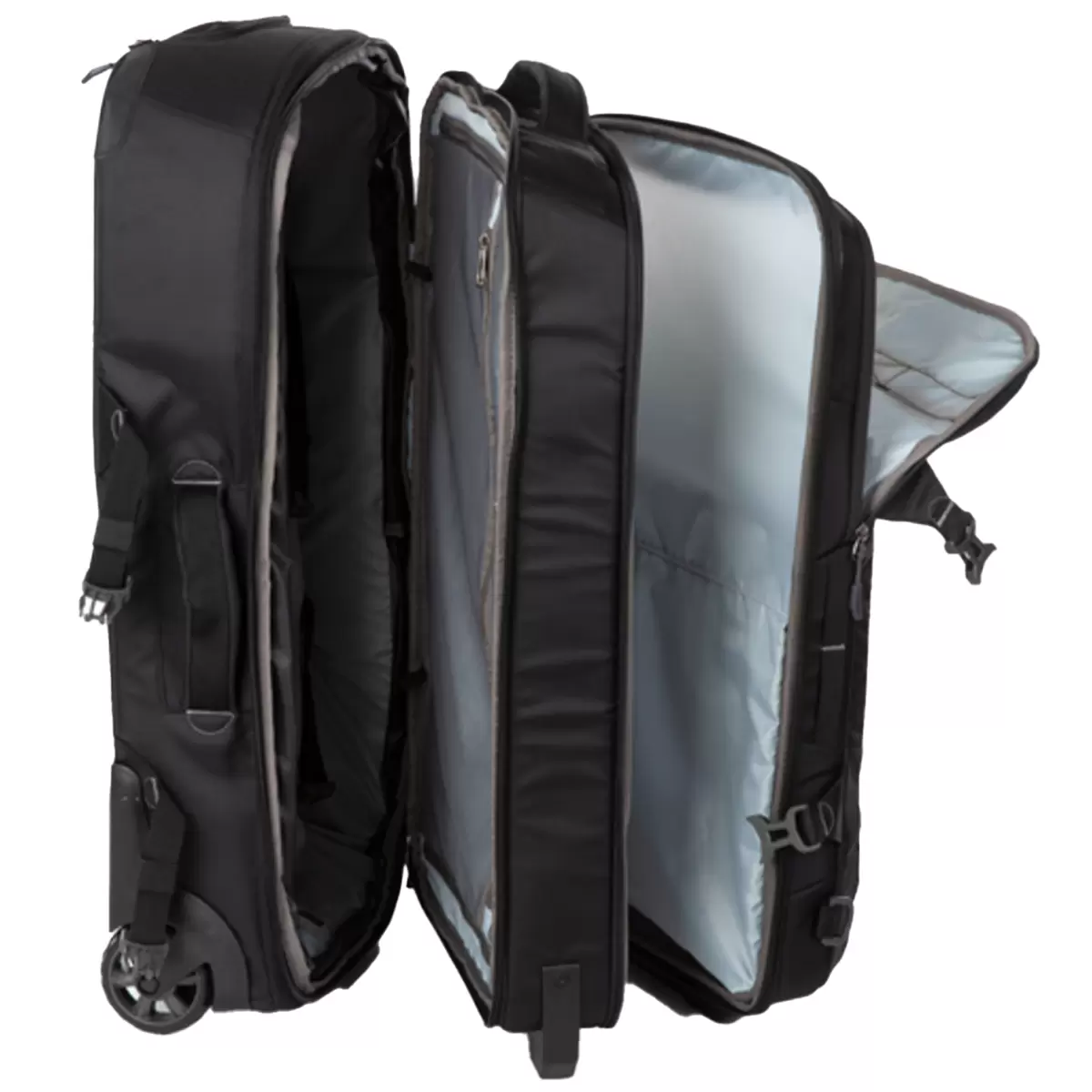 Granite Gear Large Wheeled Duffel Bag Black