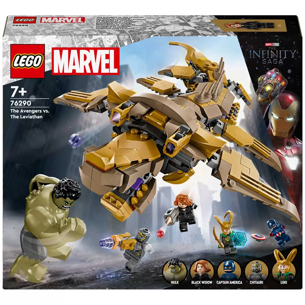 LEGO Marvel The Avengers vs. The Leviathan Playset 76290