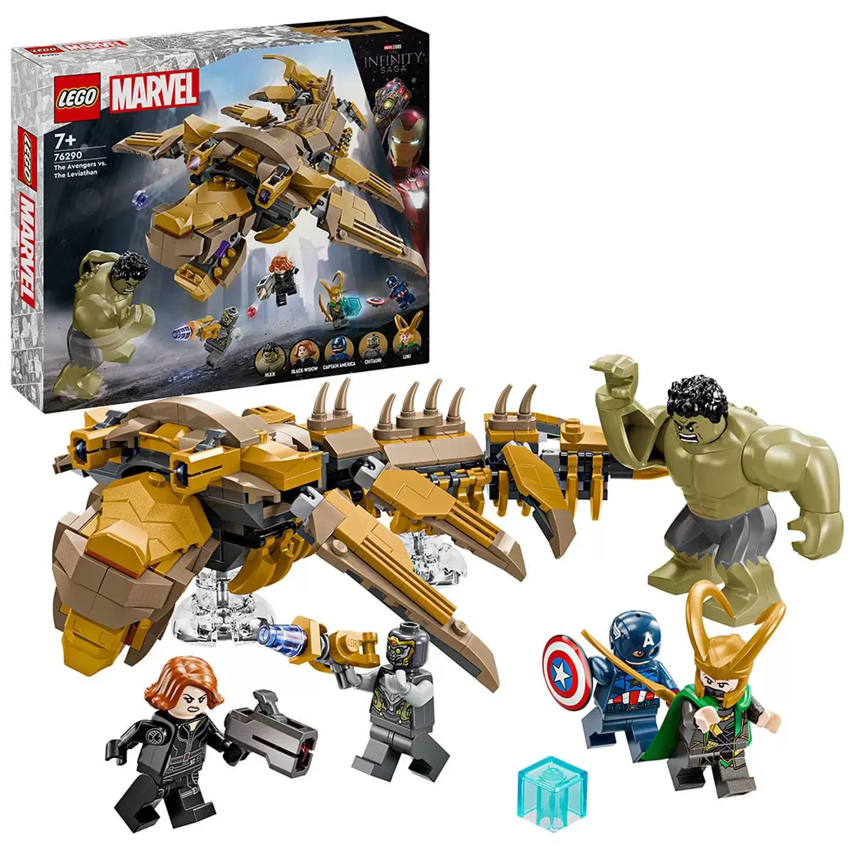 LEGO Marvel The Avengers vs. The Leviathan Playset 76290