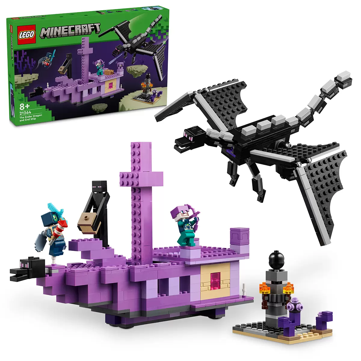 LEGO Minecraft The Ender Dragon And End Ship 21264