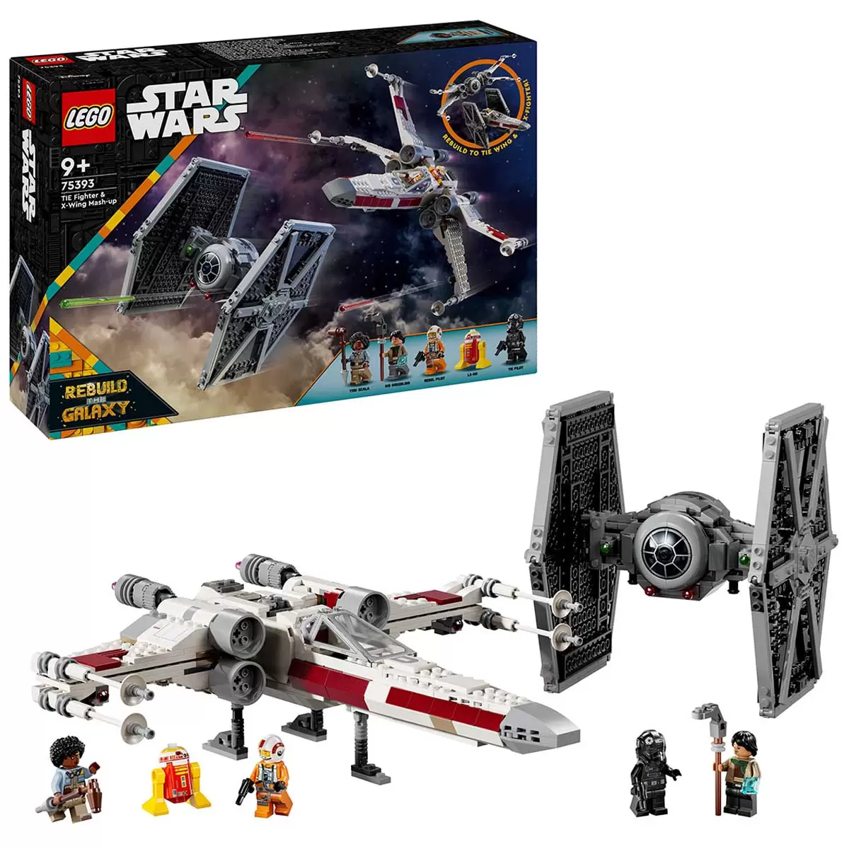 LEGO Star Wars TIE Fighter & X-Wing Mash-up Set 75393