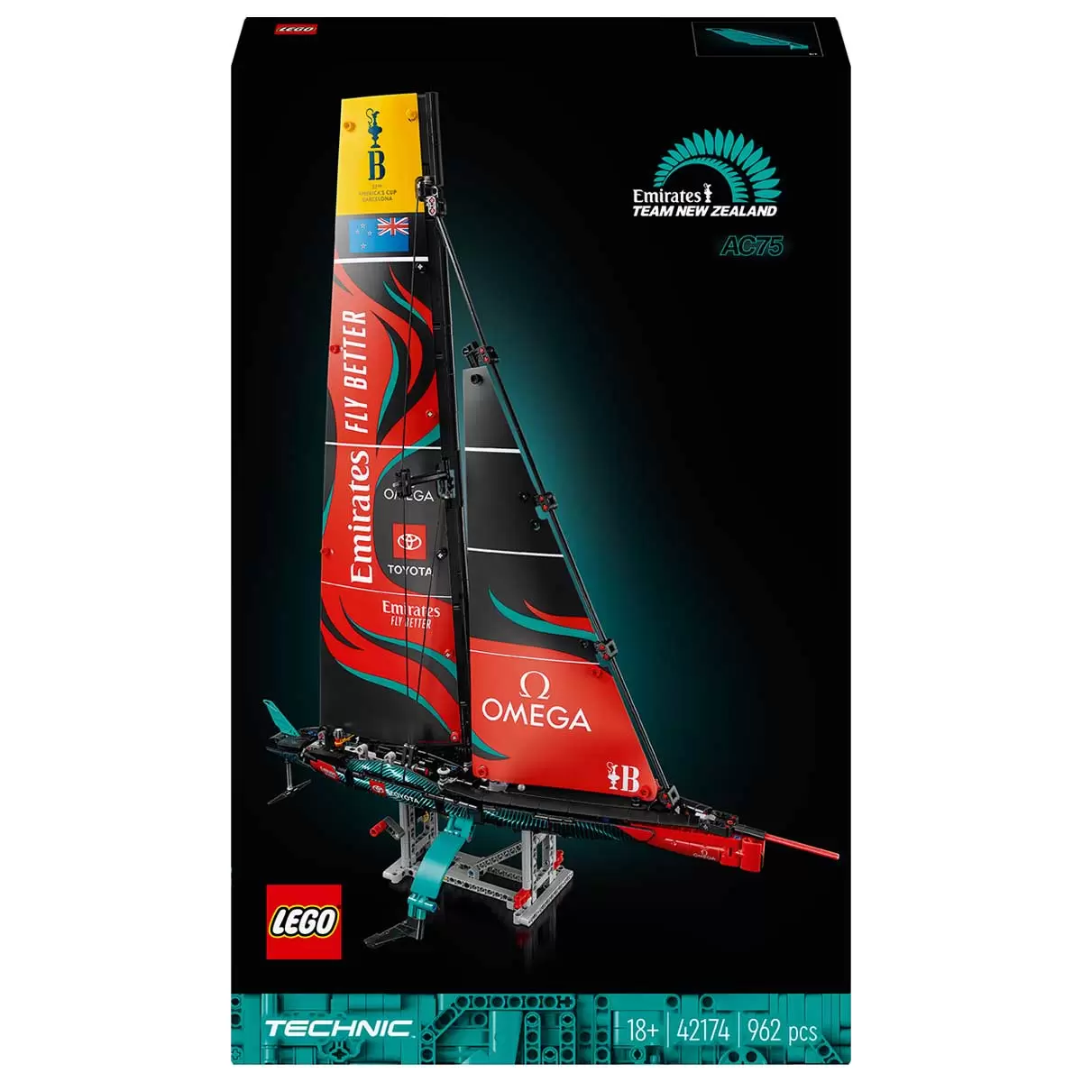 LEGO Technic Emirates Team New Zealand AC75 Yacht 42174