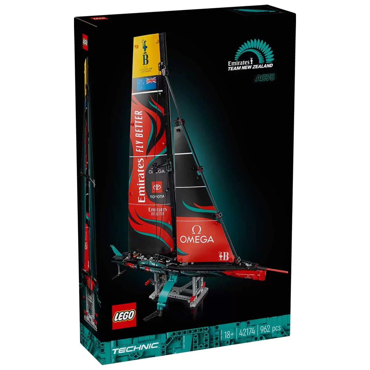 LEGO Technic Emirates Team New Zealand AC75 Yacht 42174