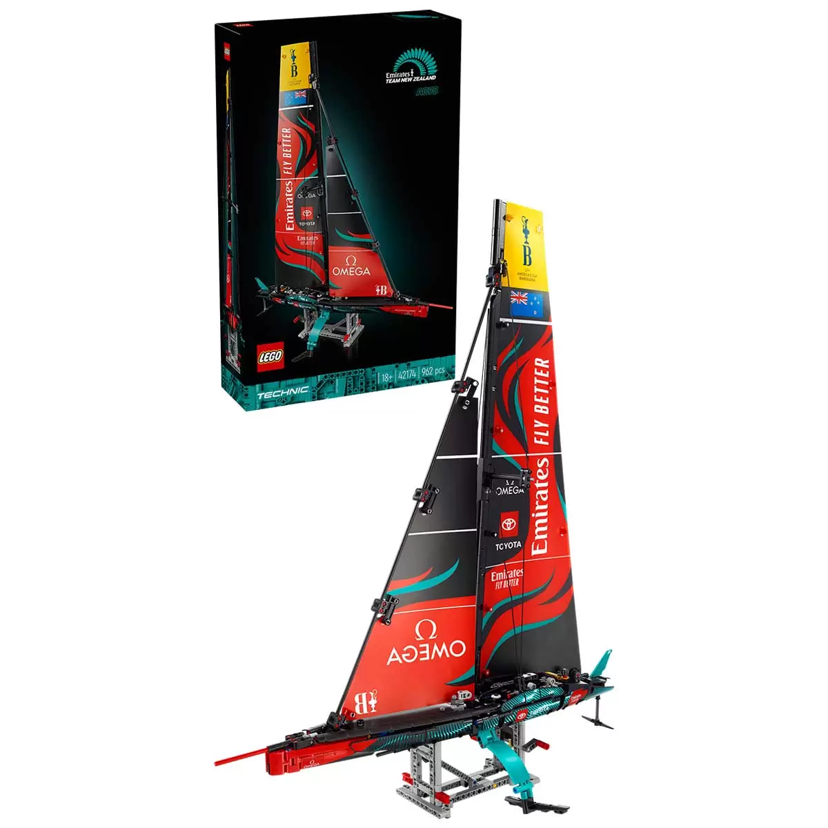 LEGO Technic Emirates Team New Zealand AC75 Yacht 42174