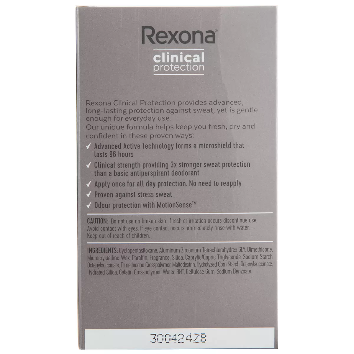 Rexona Women Antiperspirant Cream Clinical Summer Strength 3x 45ml