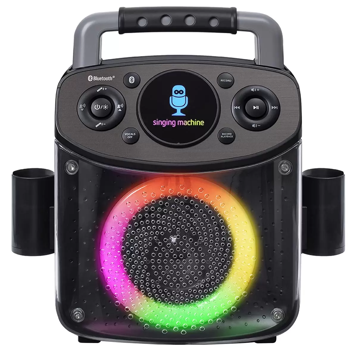 Singing Machine Mini Sparkle Bluetooth Karaoke Speaker SML294BK