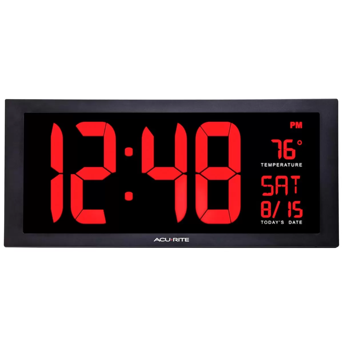 Acurite Digital Clock with Indoor Temperature