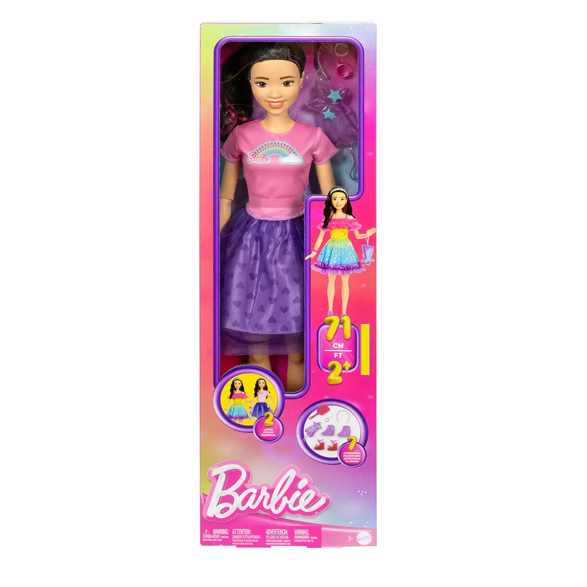 Barbie Large Doll With Accessories Set