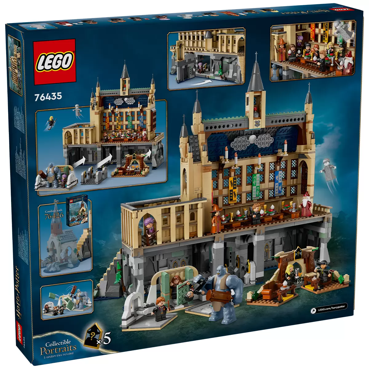 LEGO Harry Potter Hogwarts Castle: The Great Hall 76435