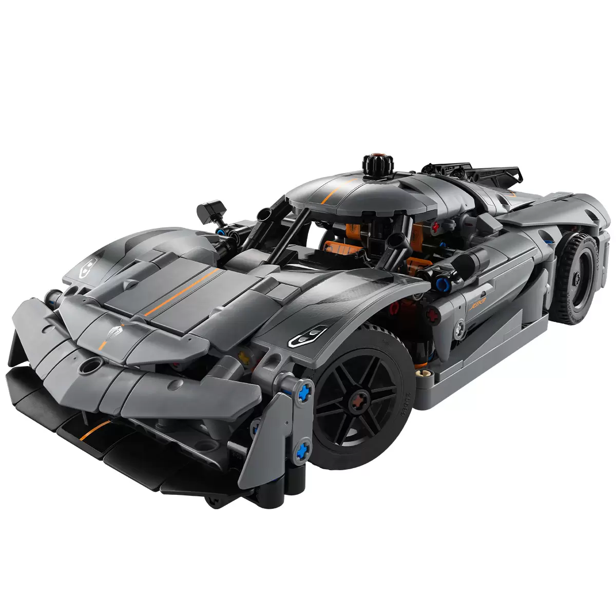 LEGO Technic Koenigsegg Jesko Absolut Grey Hypercar 42173