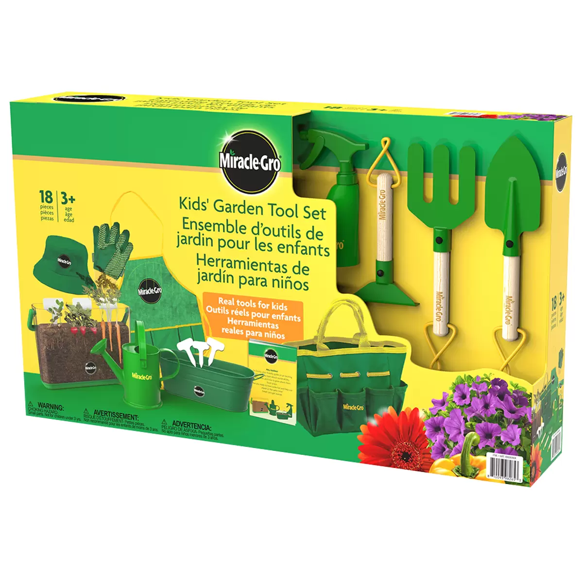 Miracle Gro Gardening Set Without Seeds