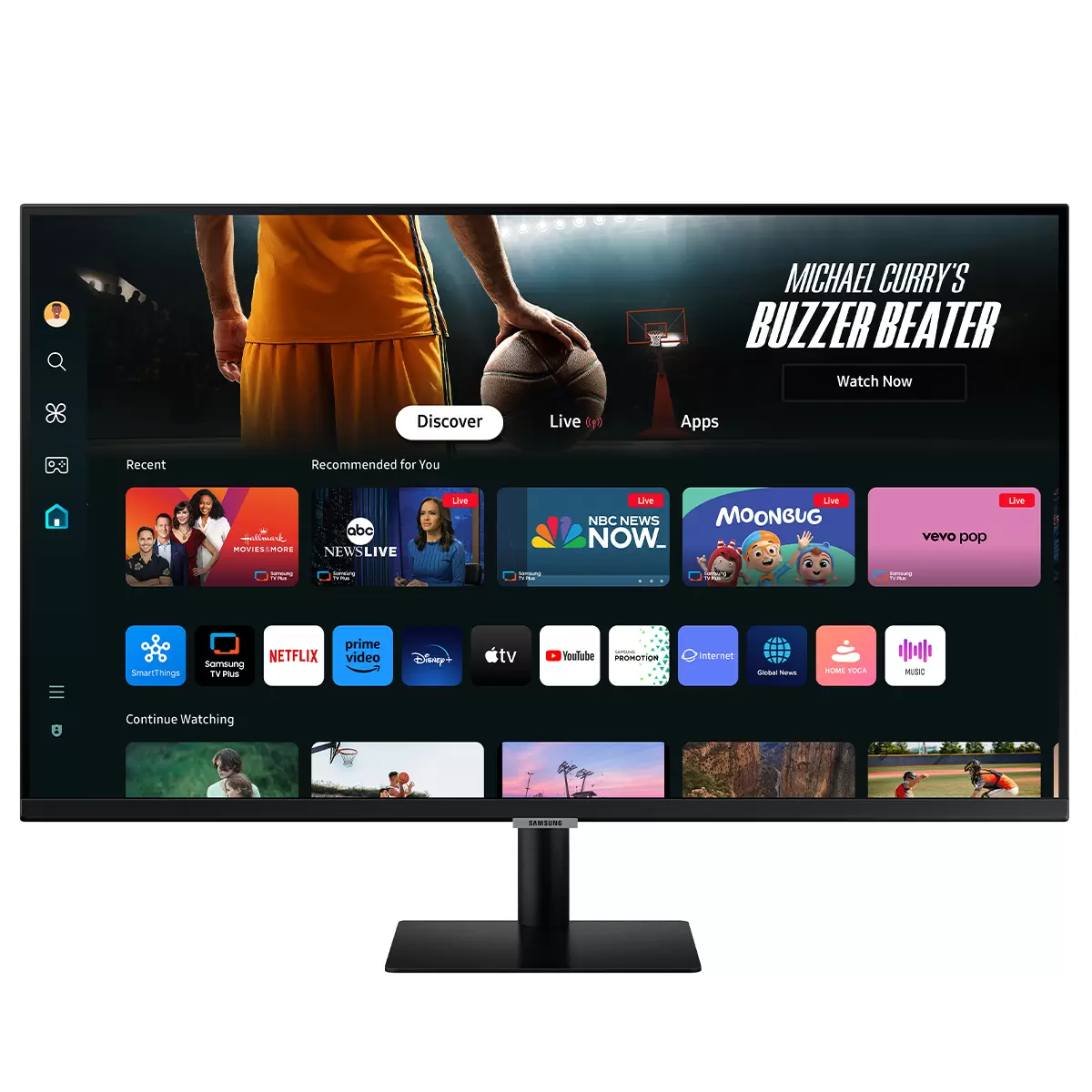 Samsung 32 Inch M70D UHD Smart Monitor LS32DM700UEXXY