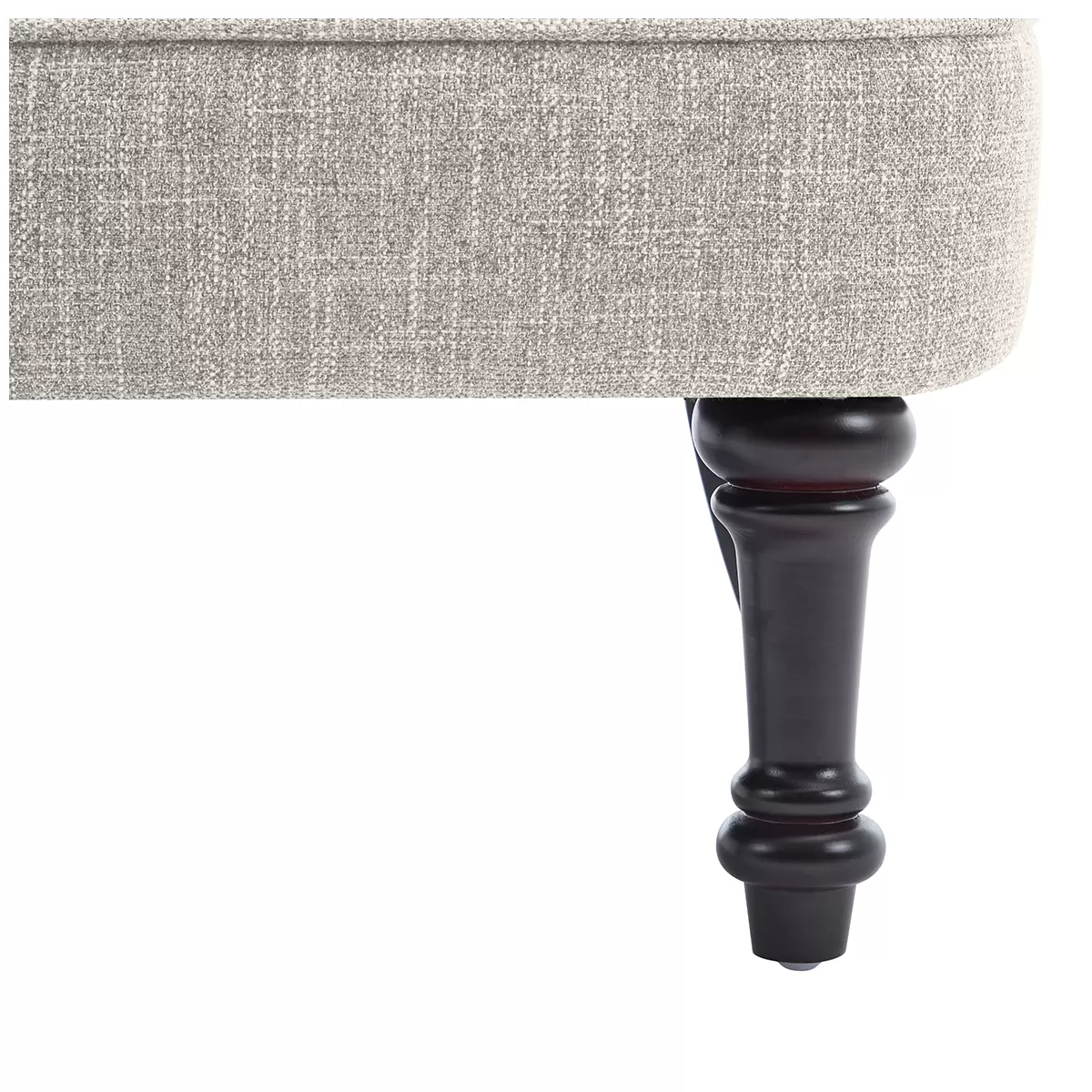 Slipper Accent Chair Light Grey