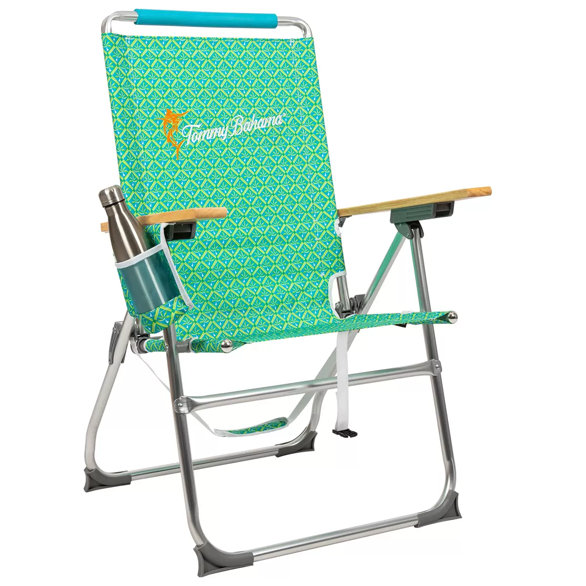 Tommy Bahama Hi-Boy Beach Chair Green Palm