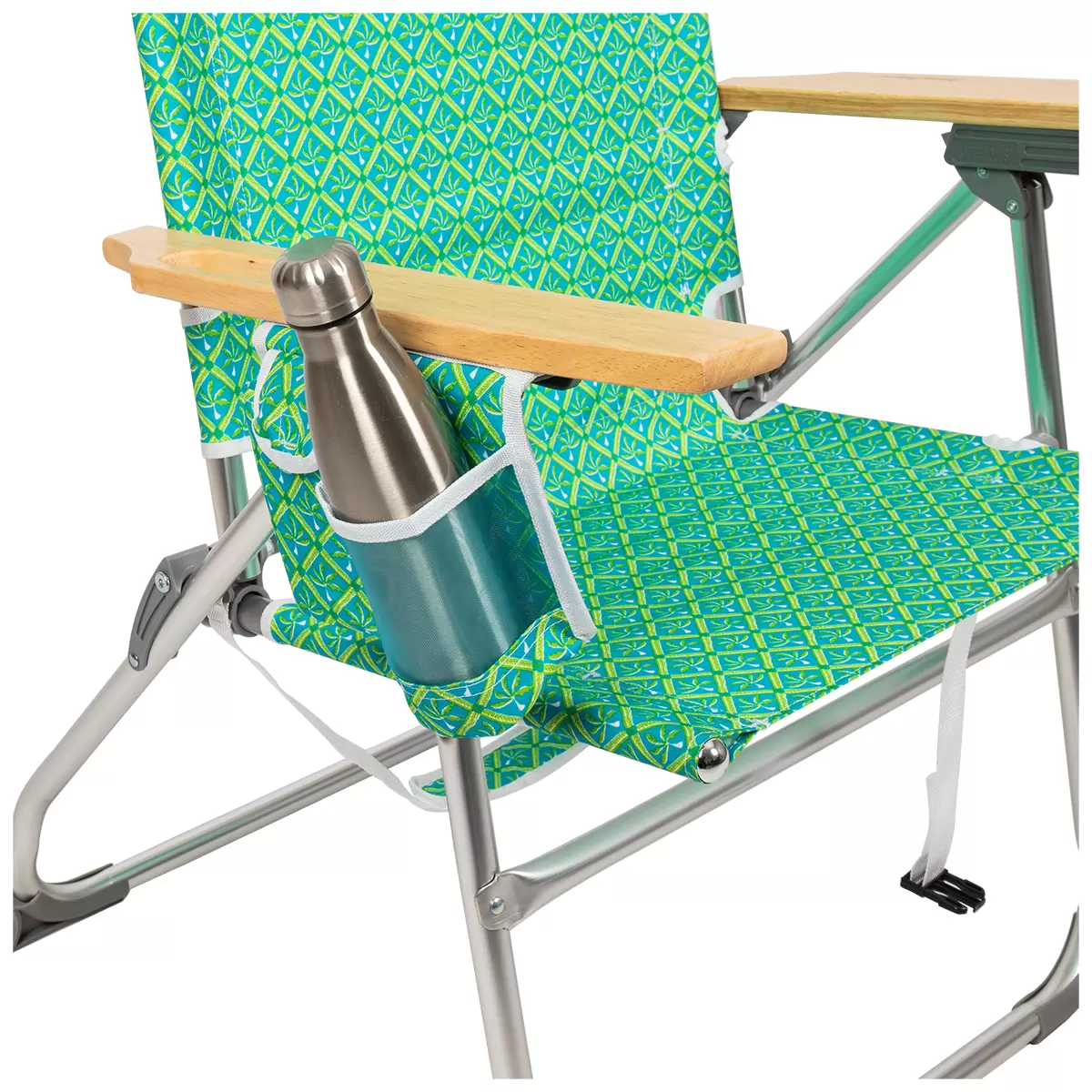 Tommy Bahama Hi-Boy Beach Chair Green Palm